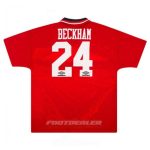 Maillot Manchester United Domicile 1994 1996 Beckham