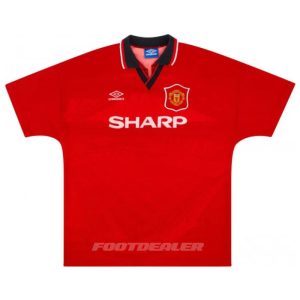 Maillot Manchester United Domicile 1994 1996 Cole