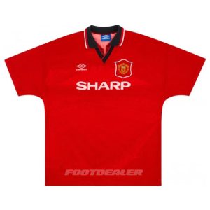 Maillot Manchester United Domicile 1994 1996 Keane