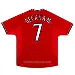 Maillot Manchester United Domicile 1997 1999 Beckham