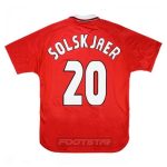 Maillot Manchester United Domicile 1997 2000 Solskjaer