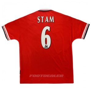 Maillot Manchester United Domicile 1998 2000 Stam