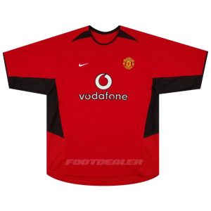 Maillot Manchester United Domicile 2002 2004 Beckham