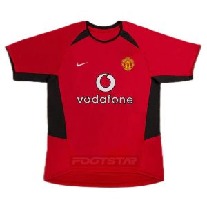 Maillot Manchester United Domicile 2002 2004 Ferdinand