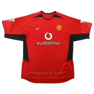 Maillot Manchester United Domicile 2002 2004 Solskjaer