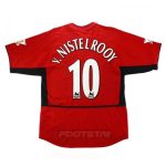Maillot Manchester United Domicile 2002 2004 V. Nistelrooy