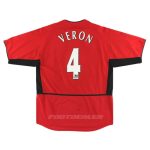 Maillot Manchester United Domicile 2002 2004 Veron