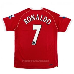 Maillot Manchester United Domicile 2006 2007 Ronaldo