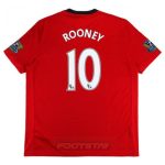 Maillot Manchester United Domicile 2009 2010 Rooney
