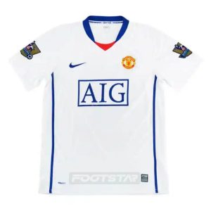 Maillot Manchester United Exterieur 2008 2009 Ronaldo