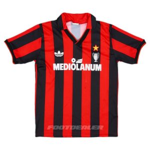 Maillot Milan AC Domicile 1990 1991