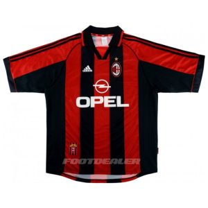 Maillot Milan AC Domicile 1998 2000