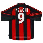 Maillot Milan AC Domicile 2000 2002 Inzaghi