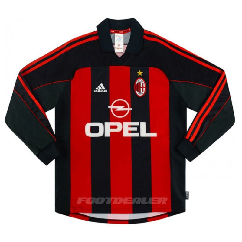 Maillot Milan AC Domicile 2000 2002 Inzaghi