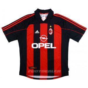 Maillot Milan AC Domicile 2000 2002 Shevchenko