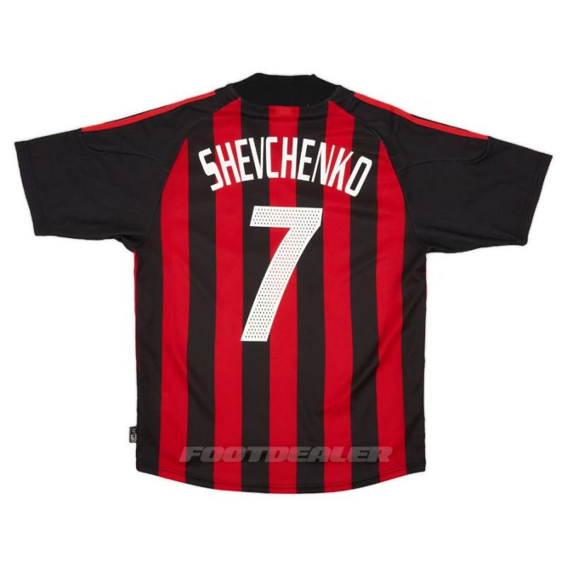 Maillot Milan AC Domicile 2002 2003 Shevchenko