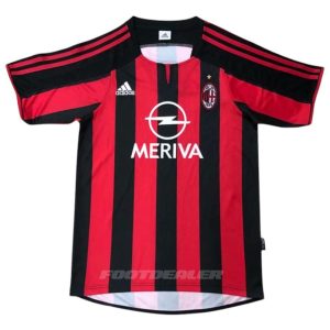 Maillot Milan AC Domicile 2003 2004 Inzaghi