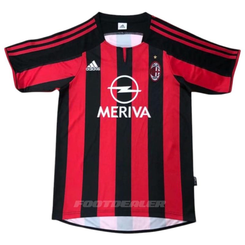 Maillot Milan AC Domicile 2003 2004 Inzaghi