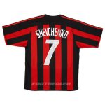 Maillot Milan AC Domicile 2003 2004 Shevchenko