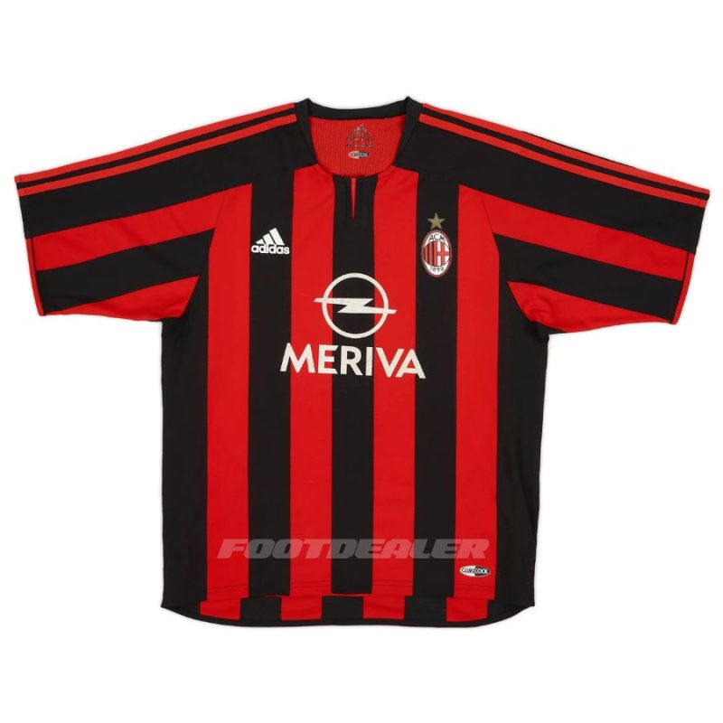 Maillot Milan AC Domicile 2003 2004 Shevchenko