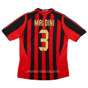 Maillot Milan AC Domicile 2005 2006 Maldini