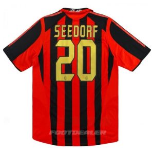 Maillot Milan AC Domicile 2005 2006 Seedorf