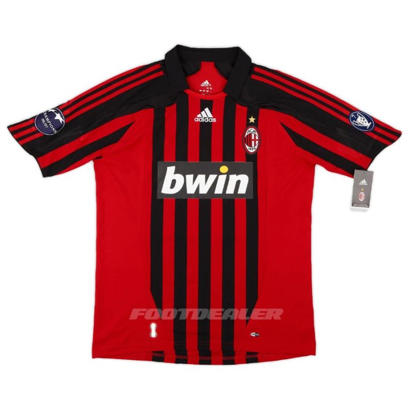 Maillot Milan AC Domicile 2007 2008 Kaka