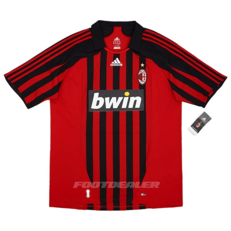 Maillot Milan AC Domicile 2007 2008 Ronaldo