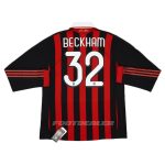 Maillot Milan AC Domicile 2008 2009 Beckham