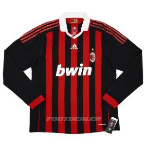 Maillot Milan AC Domicile 2008 2009 Beckham