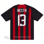 Maillot Milan AC Domicile 2008 2009 Nesta