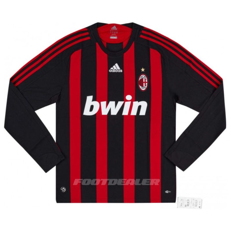 Maillot Milan AC Domicile 2008 2009 Ronaldinho