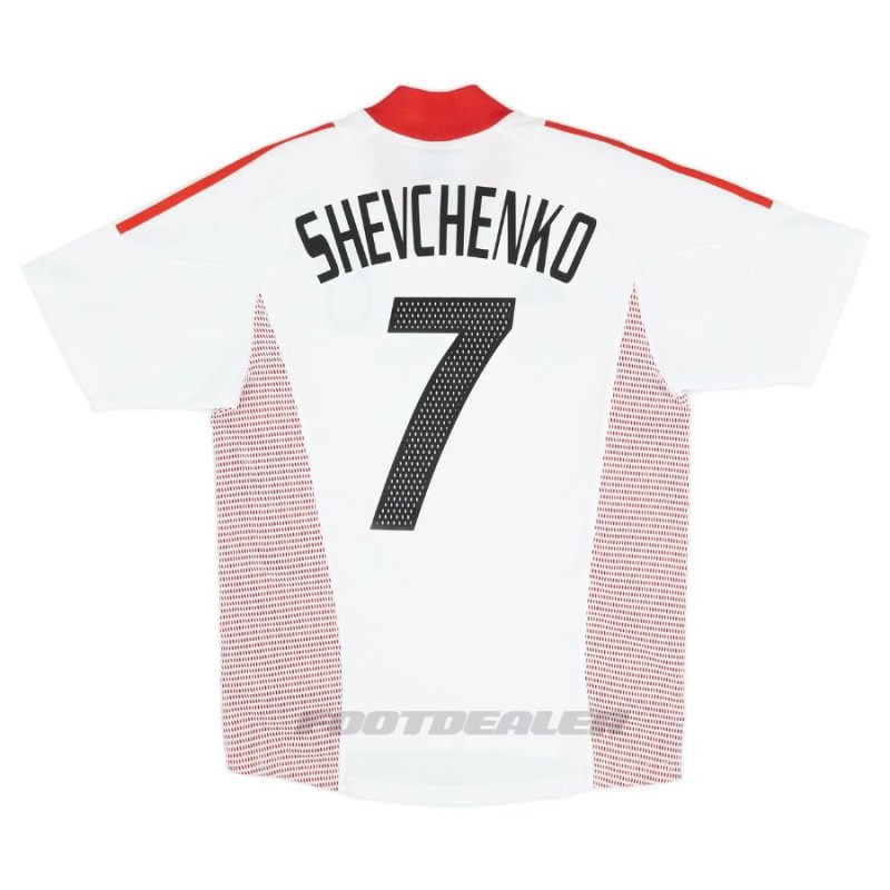 Maillot Milan AC Exterieur 2002 2003 Shevchenko