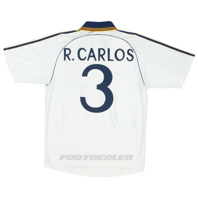 Maillot Real Madrid Domicile 1998 2000 R. Carlos