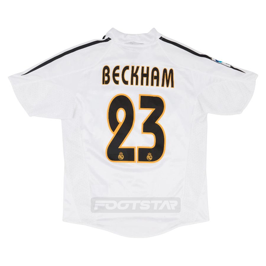 Maillot Real Madrid Domicile 2004 2005 Beckham