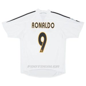 Maillot Real Madrid Domicile 2004 2005 Ronaldo