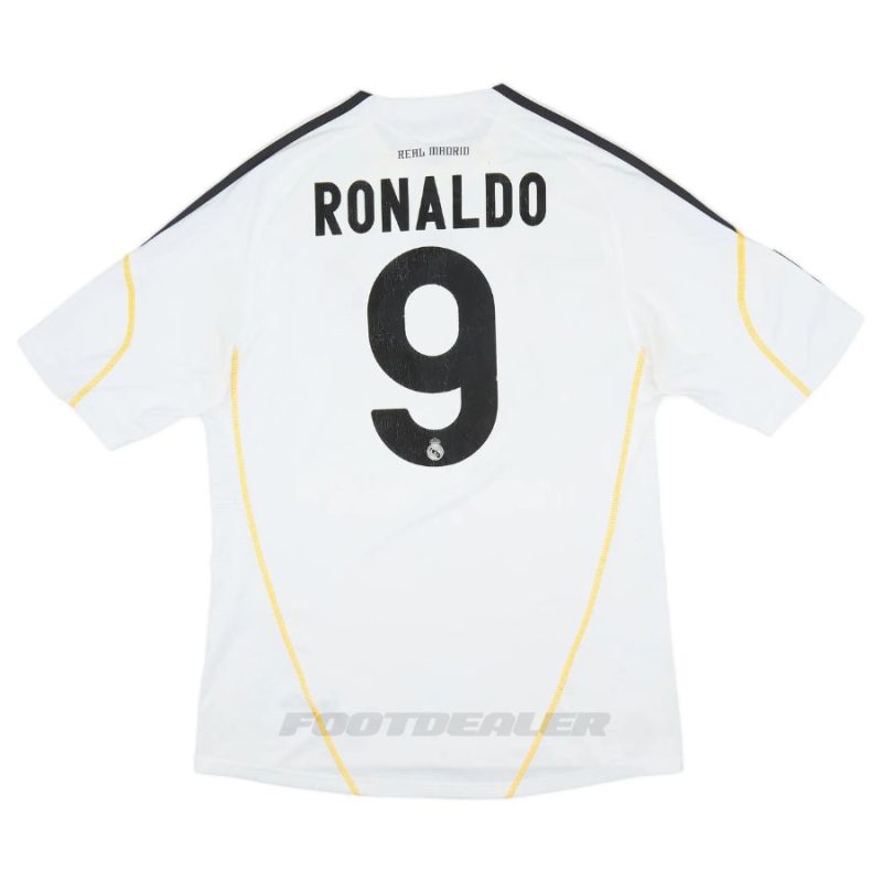 Maillot Real Madrid Domicile 2008 2009 Ronaldo