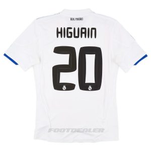 Maillot Real Madrid Domicile 2010 2011 Huguain