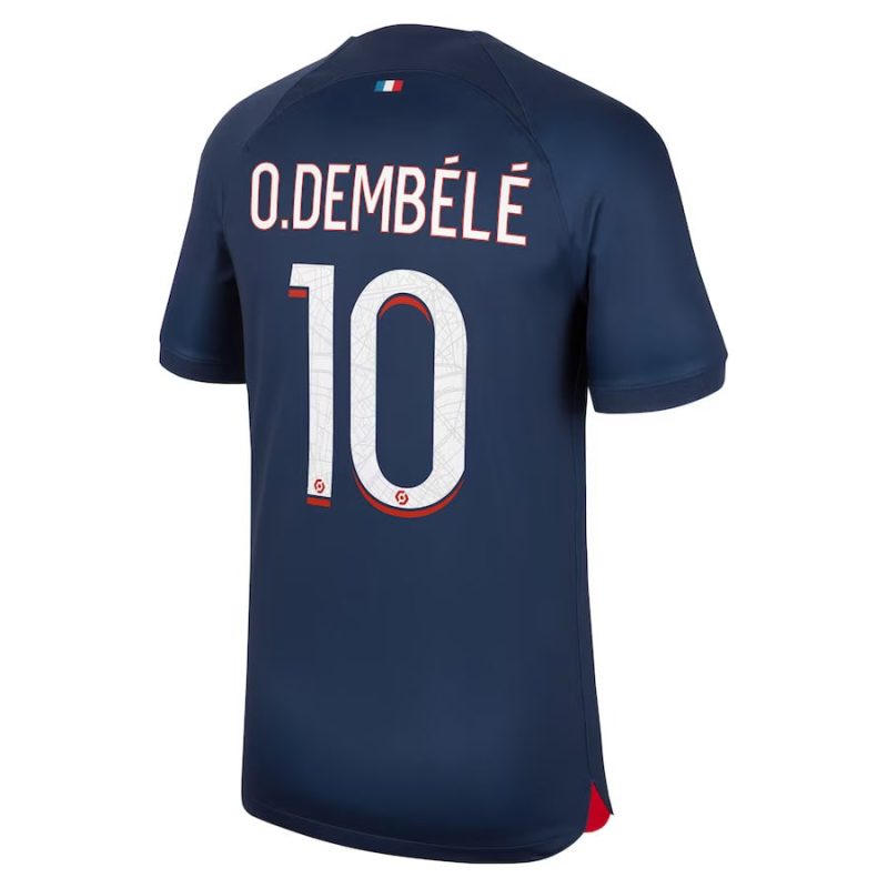 Maillot kit Enfant PSG Domicile Dembele 2023 2024 – Image 2