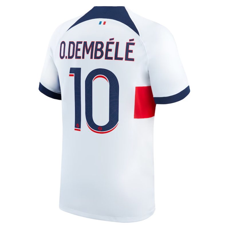 MAILLOT KIT ENFANT PSG EXTERIEUR 2023 2024 DEMBELE – Image 2