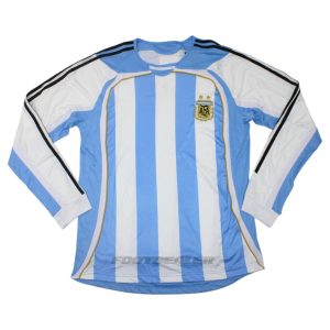 Maillot Argentine Domicile 2006 Manches Longues