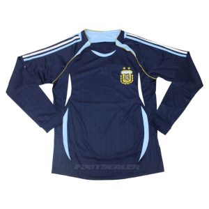 Maillot Argentine Exterieur 2006 Manches Longues