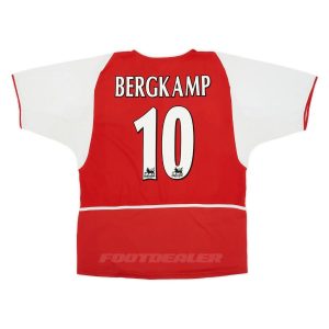 Maillot Arsenal Domicile 2002 2004 Bergkamp