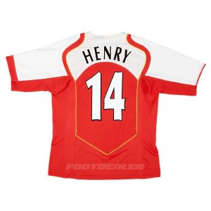 Maillot Arsenal Domicile 2004 2005 Henry