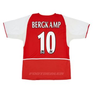 Maillot Arsenal Domicile 2000 2002 Bergkamp