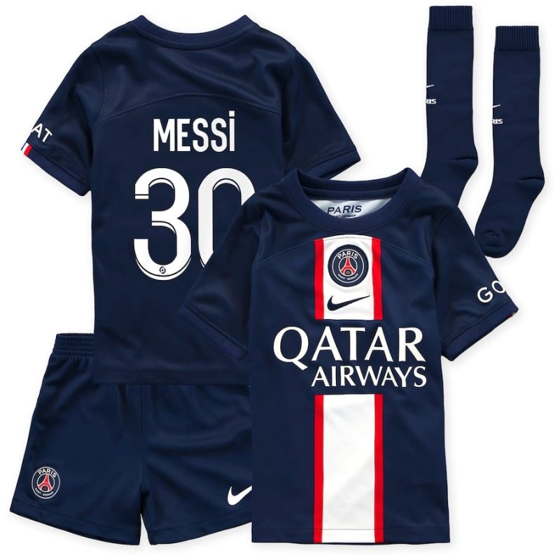 Maillot Enfant PSG Domicile Lionel Messi 2022 2023