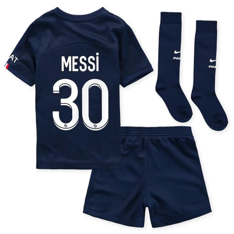 Maillot Enfant PSG Domicile Lionel Messi 2022 2023 – Image 2