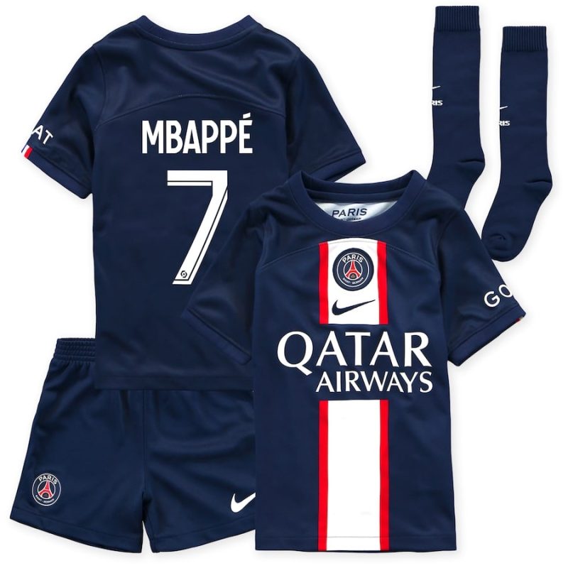 Maillot Enfant PSG Domicile Mbappe 2022 2023