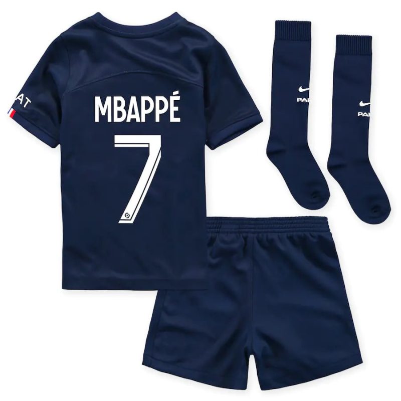 Maillot Enfant PSG Domicile Mbappe 2022 2023 – Image 2