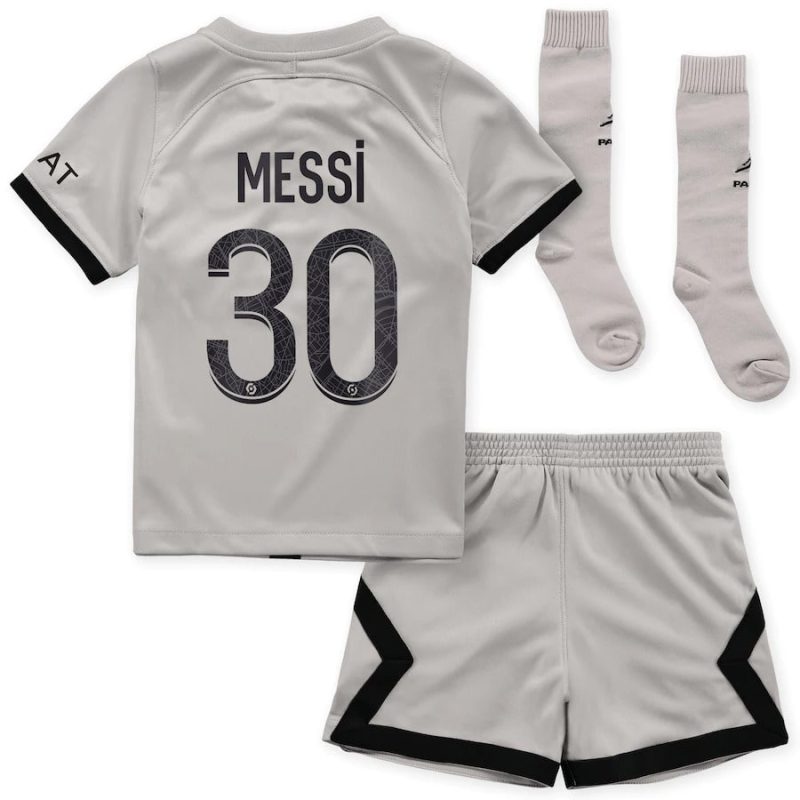 Maillot Enfant PSG Jordan Exterieur Lionel Messi 2022 2023 – Image 2